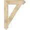 Ekena Millwork Traditional Arts & Crafts Rough Sawn Bracket, Douglas Fir, 6"W x 32"D x 44"H BKT06X32X44TRA03RDF - alternate 4